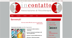Desktop Screenshot of incontatto.org